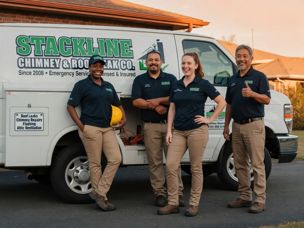Chimney flashing repair company in Somers, MT